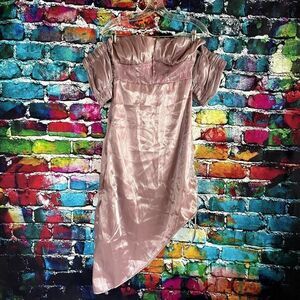 Y2K NWT MyLove Off the Shoulder Lace Accent Dress Large